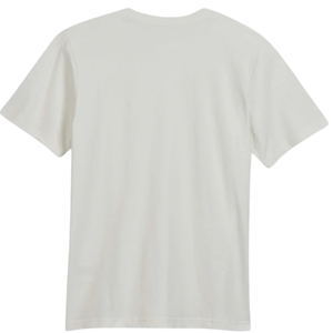 เสื้อยืดคอตตอนรีไซเคิลสำหรับผู้ชาย สีขาว เป็นมิตรกับสิ่งแวดล้อม คุณภาพพรีเมียม คอกลม แขนสั้น สวมใส่สบายๆ ใช้ได้ทุกวัน - Product Image 2