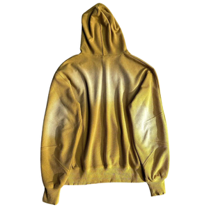 Sudadera con Capucha Extra Grande para Hombre, Estilo Vintage, de Algodón y Felpa, con Efecto Desgastado por el Sol, Venta al Por Mayor - Product Image 2