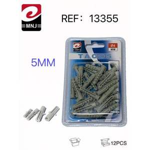 TACOS Tubo de Expansión de Plástico de 6 mm para Materiales de Construcción - Product Image 1