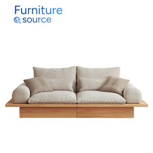 Cojines blancos de sofá de madera modernos de alta calidad hechos a medida de fábrica de Vietnam duraderos para sala de estar - Product Image 3