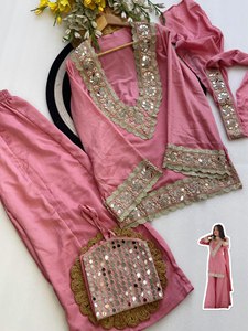Latest Design Customized Embroidered Full Sleeves Women Shalwar Kameez With Dupatta on Sale Now - Product Image 6