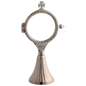 Nuevo Espejo Monstruosario de Latón con Detalles, Decorativo para Mesa, para Bodas y Uso en Iglesias Católicas - Product Image 3