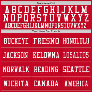 Camiseta de Fútbol Americano Personalizada, Camiseta Roja con Nombre y Número del Equipo Impresos, Camiseta Deportiva para Hombres, Mujeres y Jóvenes - Product Image 3