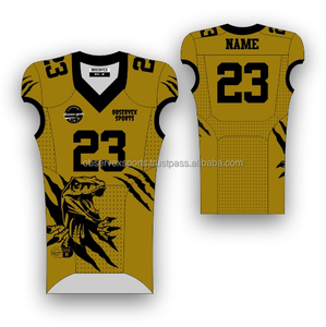 Maillot de football américain personnalisé, vêtements de sport d'équipe, uniforme de football américain, jeunesse américaine - Product Image 4