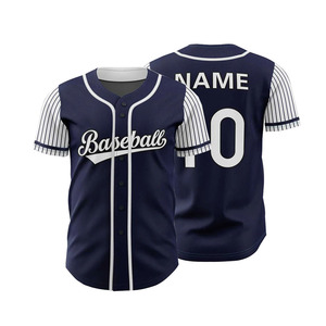 Camiseta de béisbol para jóvenes y adultos, transpirable, tela suave, costuras duraderas, estilo clásico de equipo, para camiseta de béisbol - Product Image 1