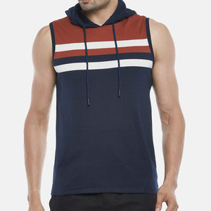 Hoodies sans manches en molleton de coton mélangé pour l'hiver, fabriqués directement par le fabricant, vêtements de sport de haute qualité - Product Image 1