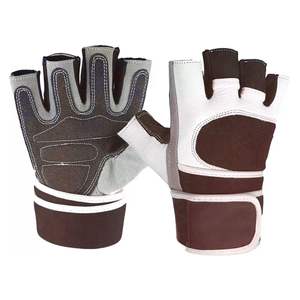 Gants de musculation respirants en maille avec fermeture auto-agrippante unisexe personnalisables en gros - Product Image 2