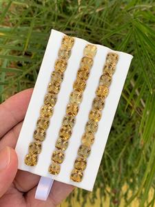 Natural Orange <b>Citrine</b> Cushion Cut Gemstone 2.00Ct Clean Clarity Loose Stone Rajasthan Zubeda Gems for Jewelry Making Wholesale - Product Image 5