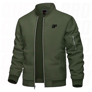 Chaquetas Bomber Personalizables de Último Diseño en Oferta, Chaqueta Cortavientos de Otoño, Chaqueta de Invierno de Poliéster con Bordado Chenille, Ropa de Vuelo - Product Image 1