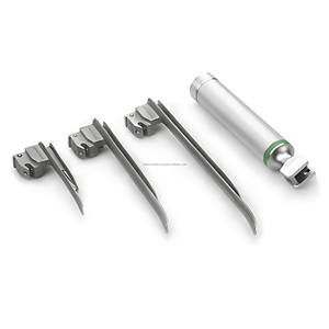 ชุดกล้องส่องตรวจกล่องเสียงแบบไฟเบอร์ออปติก Medivolve Miller พร้อมใบมีดตรง 3 แบบ กล่องพิมพ์โลโก้ตามสั่ง อุปกรณ์วินิจฉัยสำหรับสัตว์ - Product Image 2