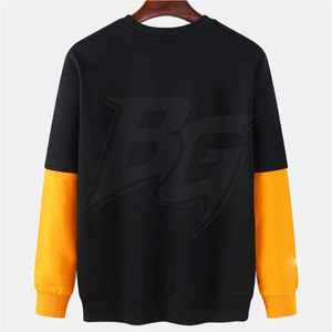 Sudadera Clásica de Cuello Redondo para Hombre, 100% Algodón, Manga Larga, Corte Cómodo, Ropa de Abrigo para Invierno, Estilo Urbano Diario - Product Image 2