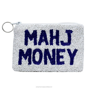 Bolso de mano plegable con cuentas bordadas a mano, cierre magnético con diseño de labios y rayos, para regalos, fiestas y accesorios - Product Image 2