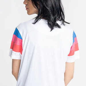 Camisetas de Manga Corta para Mujer, de Algodón Grueso Tejido de Alta Calidad, Cuello Redondo, Estilo Casual Urbano - Product Image 4
