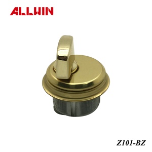 Black Zinc Door <b>Lock</b> Mortise <b>Cylinder</b> with Thumbturn Keyed <b>Lock</b> <b>Cylinders</b> Product - Product Image 5
