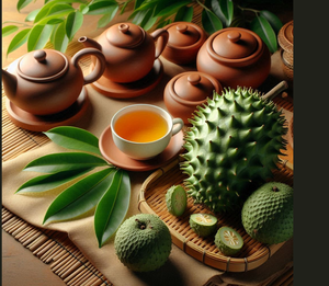 Bolsitas de Té Premium con Sabor a Hierbas y Hojas de Guanábana 100% Natural de EXPAD Vietnam, Té Saludable para Adelgazar - Product Image 1