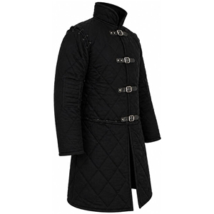 Auténtico Gambeson Medieval Hecho a Mano, Armadura de Tela de Algodón, Abrigo de Guerrero Acolchado Grueso para Eventos SCA y Ferias de Reenactment Histórico - Product Image 4