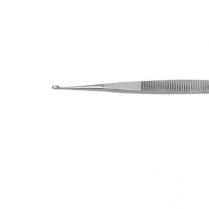 Curettes auriculaires à double extrémité en acier inoxydable, instrument microchirurgical ORL - Product Image 4