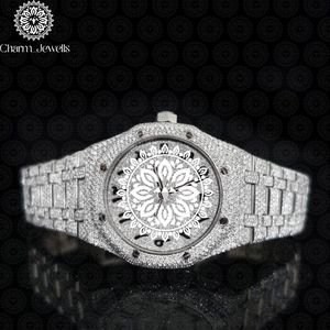 Charm_Jewells Montre tonneau de luxe pour femme en acier inoxydable, mouvement à quartz analogique, bracelet incrusté de diamants, 38 mm - Product Image 1