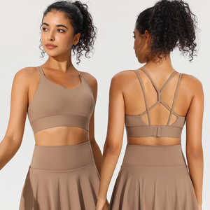 เสื้อชั้นในกีฬาพรีเมียมสำหรับผู้หญิง เหมาะสำหรับออกกำลังกาย วิ่ง โยคะ ฟิตเนส สวมใส่สบาย ระบายอากาศได้ดี รองรับการเคลื่อนไหวได้ดีเยี่ยม - Product Image 3