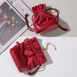 Bolsa de Dados Portátil de Cuero PU de Estilo Moderno, Bolsa Organizadora con Cordón de Cuero Vintage para Juegos de DND - Product Image 2