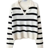 Pull-over slim à col rond uni pour femme, manches longues, décontracté, doublure en laine, hiver, bureau, soirée, personnalisable sur le devant, 100 % coton