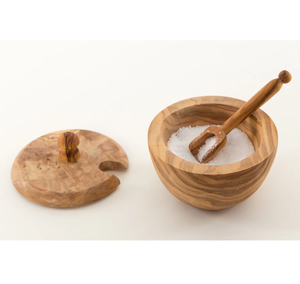 Pot à sucre et pot à crème en bois de luxe, artisanat personnalisé pour la salle à manger, la cuisine et la maison - Product Image 1