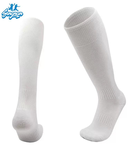 High Quality Baseball <b>Compression</b> Knee High <b>Socks</b> Breathable Nylon/Cotton Sports Team Wear OEM Factory Direct Wholesale Supplier - Product Image 1