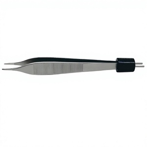 Pinzas Bipolares Adson, Punta de 1 mm, Área de Pulido de Alto Brillo de 10 mm, Mango Ancho Dentado, Longitud Total 4-3/4" (121 mm) - Product Image 2