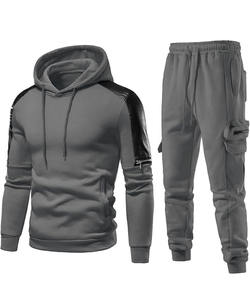 Conjuntos Deportivos Casuales con Capucha para Hombre, Invierno, Logotipo Personalizado, Corte Regular, Traje Deportivo de Alta Calidad - Product Image 2
