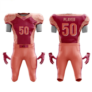 Tenue de football américain pour équipe professionnelle, vêtements de sport modernes conçus pour hommes, polyester respirant, couleurs et logo personnalisables - Product Image 1