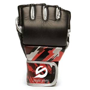 Guantes de Boxeo MMA Profesionales para Hombre y Mujer, Última Llegada, Logotipo Personalizado, Agarre de Cuero, Guantes de Artes Marciales Mixtas - Product Image 4