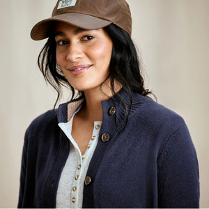Cárdigan de Punto Acrílico Sólido de Manga Larga para Mujer, Estilo Casual de Invierno, Holgado, con Cuello Vuelto y Abotonadura Sencilla - Product Image 5