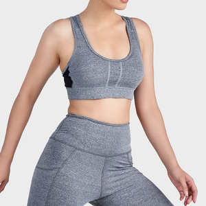 Haut de sport durable pour femmes, avec bretelles, pour la gym, le yoga, la course à pied, le cyclisme, soutien-gorge de sport pour femmes - Product Image 4