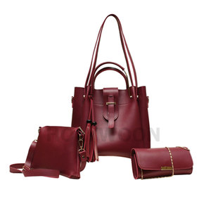 Sac fourre-tout en cuir pour femme à prix de gros, sac à main en cuir véritable pour femme, sac à bandoulière décontracté en cuir pour femme - Product Image 2