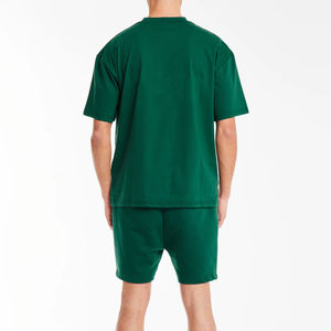 Tenues décontractées pour hommes en grande taille personnalisées pour l'été, vente flash, ensemble deux pièces respirant avec short pour hommes - Product Image 2