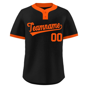 Livraison rapide, impression personnalisée, maillot de baseball à manches courtes, bleu, unisexe, sublimation, prix bas - Product Image 1