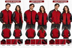 Blousons universitaires personnalisés en molleton de coton surdimensionnés avec manches en cuir PU, grande taille, épaules tombantes, style baseball décontracté streetwear - Product Image 6