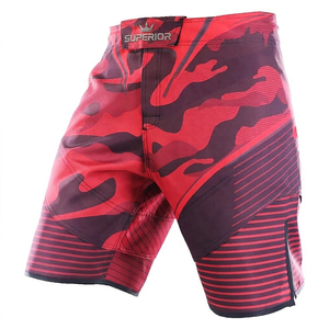 Shorts MMA pour hommes de haute qualité, best-sellers, taille élastique, sportifs, séchage rapide, polyester/coton, entraînement arts martiaux - Product Image 6