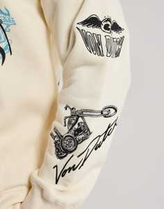 เสื้อแจ็คเก็ตมีฮู้ดสำหรับผู้ชาย แบบสั่งทำพิเศษ สำหรับฤดูหนาว ผ้าฝ้ายหนานุ่มถักขอบดิบ ลุคทำเก่า กระเป๋าคาร์โก้ คุณภาพพรีเมียม - Product Image 5