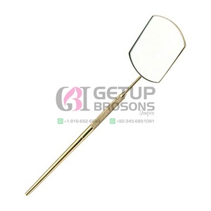 Miroir de poche professionnel pour extensions de cils, nouveau design, éclairé par plasma, rond, en acier inoxydable, logo personnalisé, outils de beauté - Product Image 6