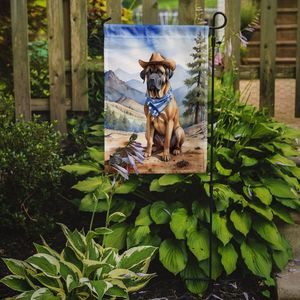 Mastiff Cowboy Bienvenue Jardin Drapeau Multicolore Boîte Aux Lettres Décoratif Yard Drapeau Bannière pour Patio Oeuvre & Lits De Fleurs - Product Image 2
