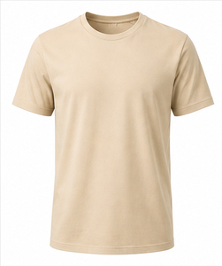 เสื้อยืดคอกลมผู้ชายแบบสั่งทำ ผ้าฝ้าย 100% แขนสั้น พิมพ์ลายดิจิทัลรักษ์โลก ระบายอากาศได้ดี สวมใส่สบาย ดีไซน์เรียบง่าย รับทำตามแบบส่วนตัว - Product Image 1