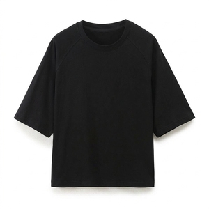 Camisetas de Verano para Mujer, Corte Regular, Tejidas, Casuales, Deportivas, Transpirables, Lisas, Estilo Urbano, Venta al Por Mayor - Product Image 6