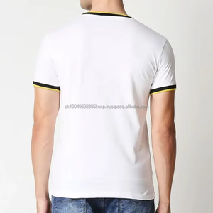 เสื้อยืดคอกลมแขนสั้นผ้าคุณภาพสูง 100% สำหรับผู้ชาย ออกกำลังกาย วิ่ง หรือใส่ลำลอง - Product Image 4