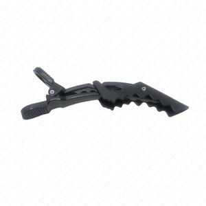 Pince à cheveux crocodile professionnelle en acier inoxydable de haute qualité, antidérapante, pour salon de coiffure, outil de sectionnement, vente en gros OEM - Product Image 2