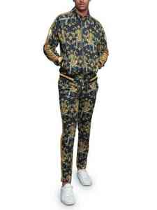 Material de felpa de algodón suave de la mejor calidad para la comodidad en invierno combinado con un chándal con estampado digital moderno. - Product Image 4