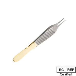 Pince à tissus incurvée en acier inoxydable de haute qualité, instrument médical manuel, marque SIGAL MEDCO, certifiée CE, chirurgicale - Product Image 3