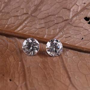 Paire de diamants de laboratoire taille brillant rond, de 0,51 à 3,01 carats, certifiés IGI, pierres lâches pour la fabrication de boucles d'oreilles, pendentifs et bijoux - Product Image 6