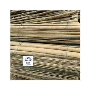 PRECIO IMPERDIBLE: Poste de Bambú Natural Roto con Bordes Pulidos - Product Image 1