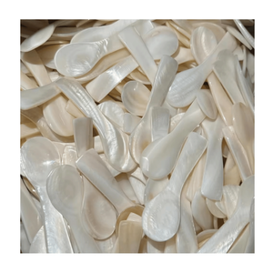 Handcrafted Mother of Pearl Shell Spoon | Natural Elegant Tableware for Caviar, Desserts & Coastal Dining - Product Image 4